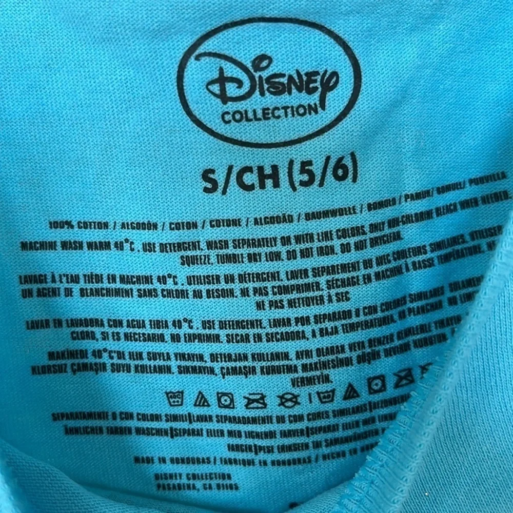 Brand New Disney Blue Minnie Daisy Top & Carter’s Yellow Classic Chino Shorts